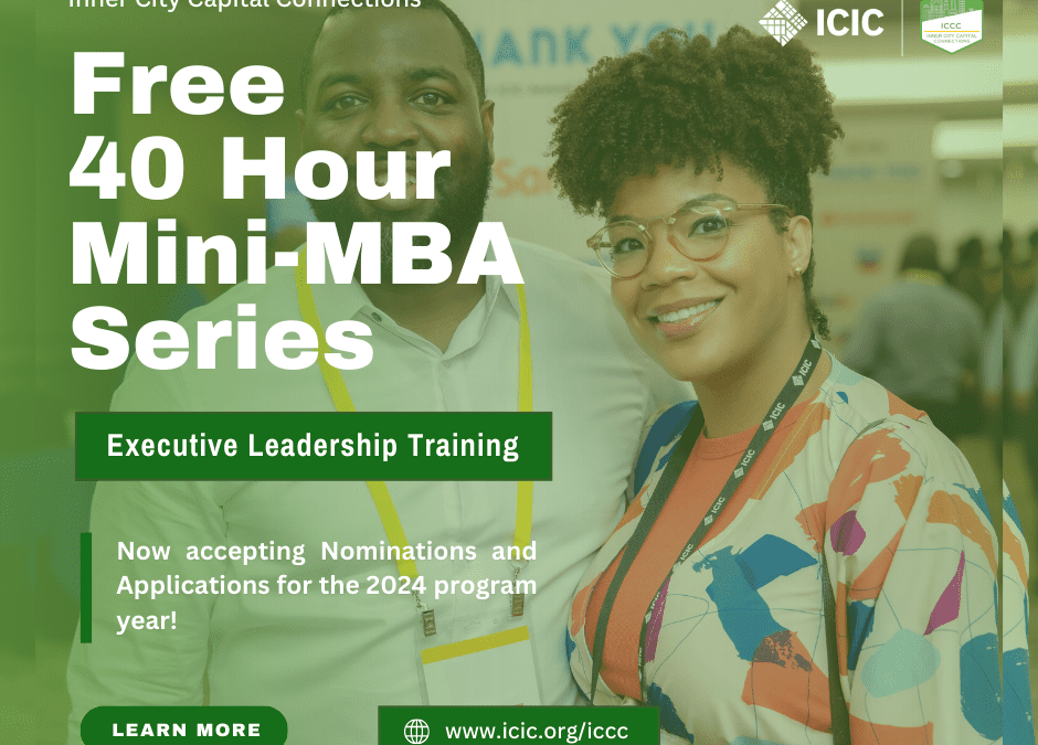 Boost Your Business Growth: Join the Tuition-Free ICCC Leadership Training Program for Shreveport Entrepreneurs!